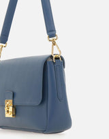COCCINELLE Borsa a spalla "C-Me Lock Large" BLUE Donna 