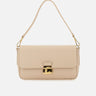 COCCINELLE Borsa a spalla "C-Me Lock Large" BEIGE Donna 