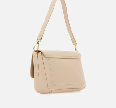 COCCINELLE Borsa a spalla "C-Me Lock Large" BEIGE Donna 