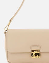 COCCINELLE Borsa a spalla "C-Me Lock Large" BEIGE Donna 