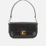 COCCINELLE Borsa a spalla "C-Me Lock Medium" BLACK Donna 