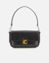 COCCINELLE Borsa a spalla "C-Me Lock Medium" BLACK Donna 