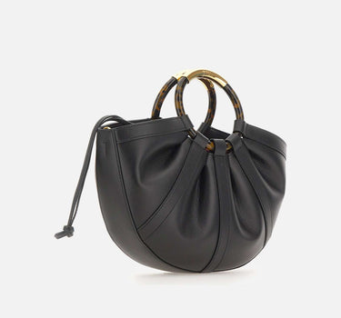 COCCINELLE Borsa a mano "Shell" BLACK Donna 