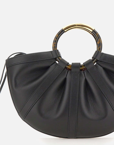 COCCINELLE Borsa a mano "Shell" BLACK Donna 