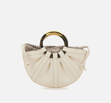 COCCINELLE Borsa a mano "Shell Small" WHITE Donna 