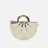 COCCINELLE Borsa a mano "Shell Small" WHITE Donna 