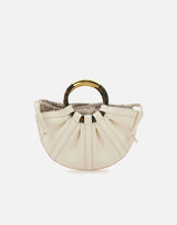 COCCINELLE Borsa a mano "Shell Small" WHITE Donna 
