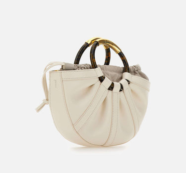 COCCINELLE Borsa a mano "Shell Small" WHITE Donna 