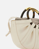 COCCINELLE Borsa a mano "Shell Small" WHITE Donna 