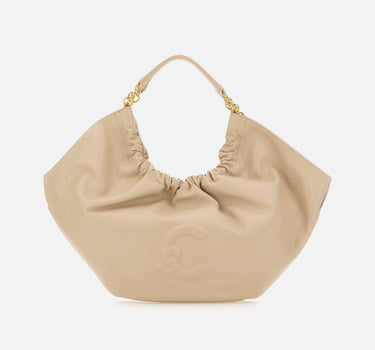 COCCINELLE Borsa a spalla "Smash Large" BEIGE Donna 
