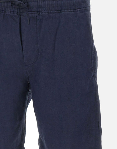 COLMAR ORIGINALS Bermuda in lino BLUE Uomo 