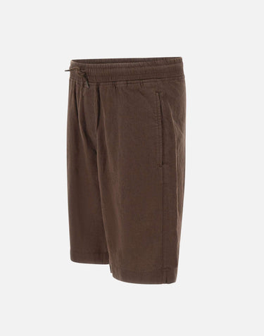 COLMAR ORIGINALS Bermuda in lino BROWN Uomo 