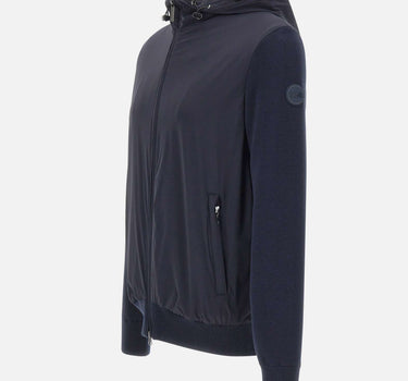 COLMAR ORIGINALS Giacca ibrida sfoderata con cappuccio BLUE Uomo 