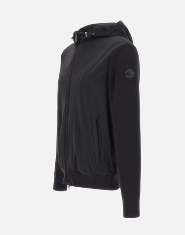 COLMAR ORIGINALS Giacca ibrida sfoderata con cappuccio BLACK Uomo 