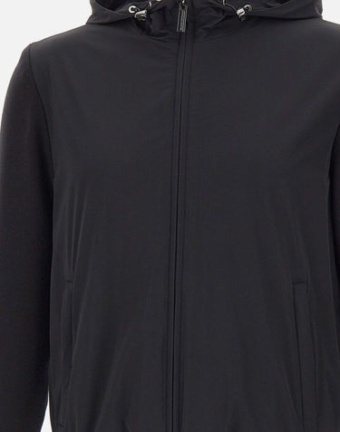 COLMAR ORIGINALS Giacca ibrida sfoderata con cappuccio BLACK Uomo 