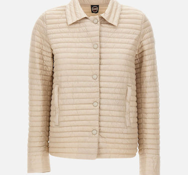 COLMAR ORIGINALS Piumino ultra leggero con colletto BEIGE Donna 