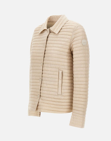 COLMAR ORIGINALS Piumino ultra leggero con colletto BEIGE Donna 