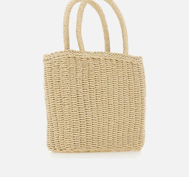 COLMAR ORIGINALS Borsa a mano in rafia BEIGE Donna 