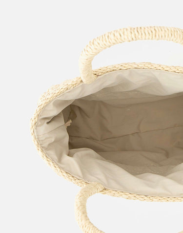 COLMAR ORIGINALS Borsa a mano in rafia BEIGE Donna 