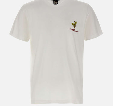 COLMAR ORIGINALS T-shirt con stampa cactus WHITE Uomo 