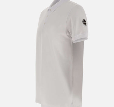 COLMAR ORIGINALS Polo in piqué stretch WHITE Uomo 