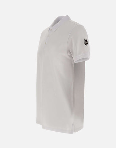 COLMAR ORIGINALS Polo in piqué stretch WHITE Uomo 