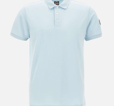 COLMAR ORIGINALS Polo in piqué stretch Light Blue Uomo 