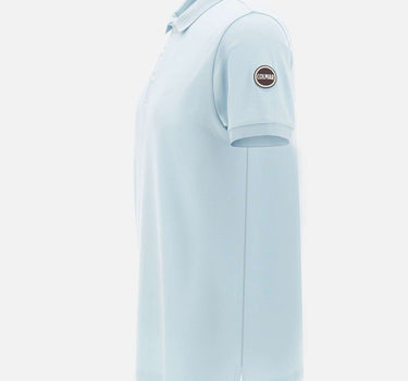 COLMAR ORIGINALS Polo in piqué stretch Light Blue Uomo 