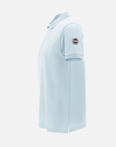 COLMAR ORIGINALS Polo in piqué stretch Light Blue Uomo 