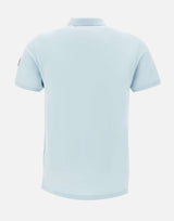 COLMAR ORIGINALS Polo in piqué stretch Light Blue Uomo 
