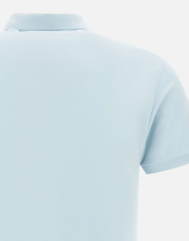 COLMAR ORIGINALS Polo in piqué stretch Light Blue Uomo 