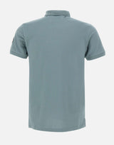 COLMAR ORIGINALS Stretch piqué polo GREEN Uomo 