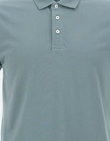 COLMAR ORIGINALS Stretch piqué polo GREEN Uomo 