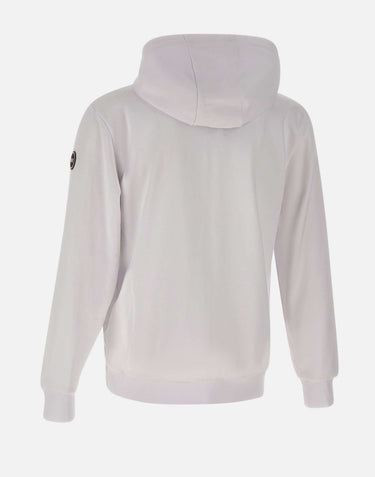 COLMAR ORIGINALS Felpa con cappuccio e zip WHITE Uomo 