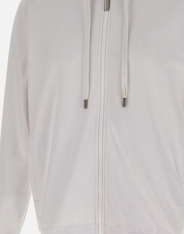 COLMAR ORIGINALS Felpa con cappuccio e zip WHITE Uomo 