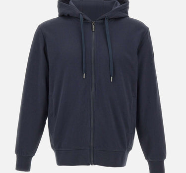 COLMAR ORIGINALS Felpa con cappuccio e zip BLUE Uomo 