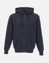 COLMAR ORIGINALS Felpa con cappuccio e zip BLUE Uomo 