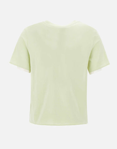 COLMAR ORIGINALS T-shirt con dettagli in tulle YELLOW Donna 