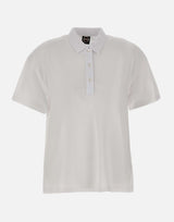 COLMAR ORIGINALS Polo in piqué con spacchetti WHITE Donna 