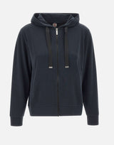 COLMAR ORIGINALS Felpa full zip BLUE Donna 