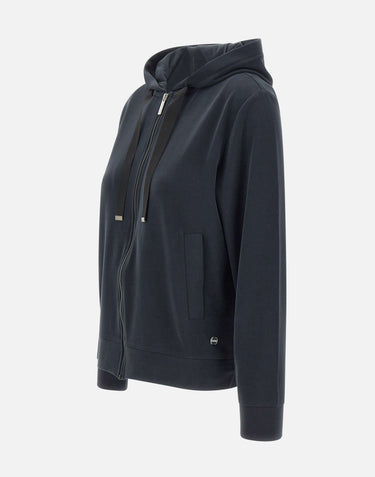 COLMAR ORIGINALS Felpa full zip BLUE Donna 