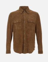 CONCEPT LEATHER Camicia "Marc37 Napoli" BROWN Uomo 