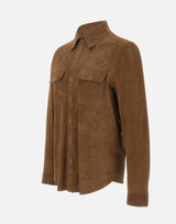 CONCEPT LEATHER Camicia "Marc37 Napoli" BROWN Uomo 