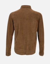 CONCEPT LEATHER Camicia "Marc37 Napoli" BROWN Uomo 