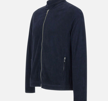 CONCEPT LEATHER Giacca "Siena" BLUE Uomo 