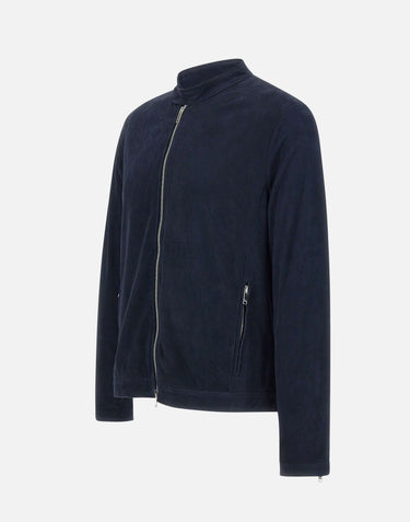 CONCEPT LEATHER Giacca "Siena" BLUE Uomo 