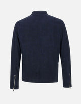 CONCEPT LEATHER Giacca "Siena" BLUE Uomo 