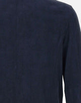 CONCEPT LEATHER Giacca "Siena" BLUE Uomo 