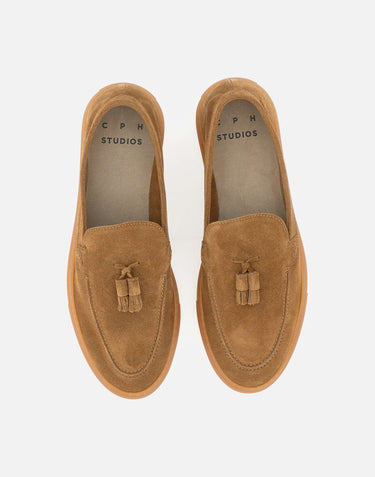 Mocassini in suede con nappine CPH169M NBR COPENHAGEN STUDIOS 