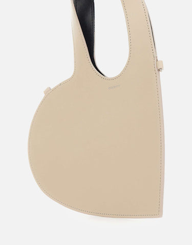 Mini borsa a forma di cuore COPBA93F6066 BEI COPERNI 